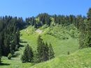juste avant le chalet des Crottes